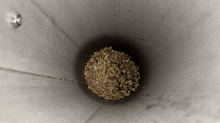 Fluid Bed Röst-Technologie Diagramm